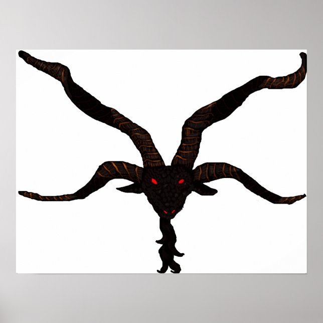 Svartstjärnig Poster (Framsidan)