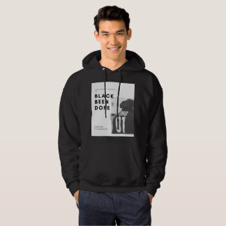 Svartsvart konsten var Dope Manar Hoodie