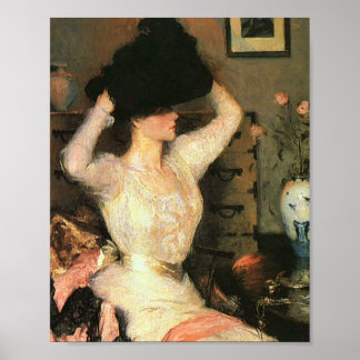 Svartvåningen av Frank Weston Benson Fine Arts Poster