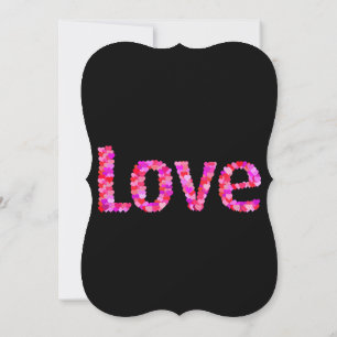 svartvigningsinbjudan till kärlek valentines day inbjudningar