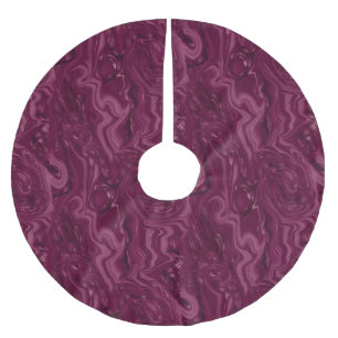 Svartvinbärsvin Mönster Julgransmatta Borstad Polyester