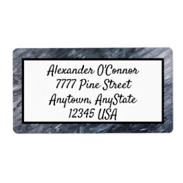 Svartvit Abstrakt Fraktsedel