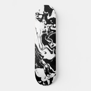 Svartvit abstrakt - skateboard