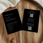 Svartvit allt i en Storlek 6,5-tums x 8,75-tums Br Inbjudningar<br><div class="desc">Designad att samordna med för inbjudan till "Rena" bröllop. Om du vill ändra information klickar du på Information. Om du vill flytta texten eller ändra storlek, teckensnitt eller färg klickar du på Redigera med Design Verktyg. Visa samlingslänken på den här sidan om du vill se alla matchande objekt i den...</div>