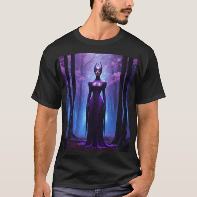 Svartvit: Alltid i tjänst T Shirt (Framsida)
