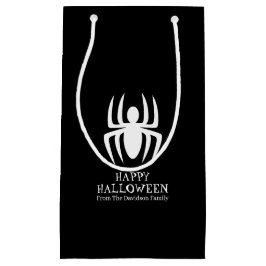 Svartvit anpassningsbar av Halloween-spindel