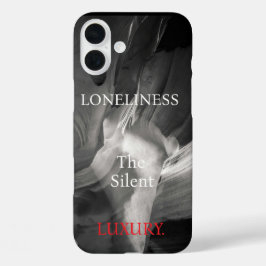 Svartvit antilop Canyon / ensamhet