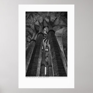 Svartvit arkitektur poster