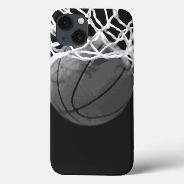Svartvit basket (Baksida)