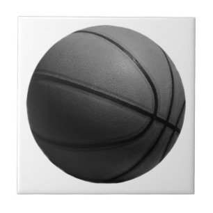 Svartvit basket kakelplatta