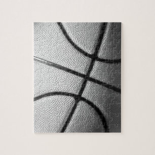 Svartvit basket pussel