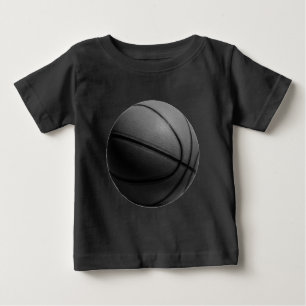 Svartvit basket tee