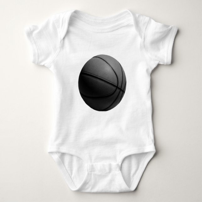 Svartvit basket tee shirt (Framsida)