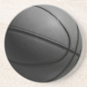 Svartvit basket underlägg