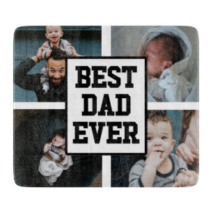 Svartvit bästa Pappa någonsin, Anpassningsbar Foto