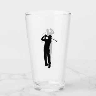 Svartvit bild av en Golfer Glaskopp
