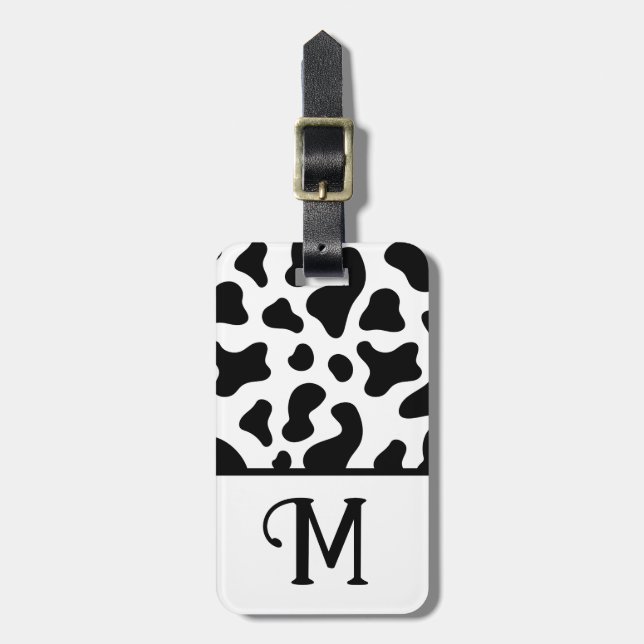 Svartvit blankutskrift, Barn för blockering av Fär Bagagebricka (Vertikal Framsida)