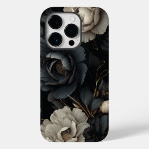 Svartvit blommor