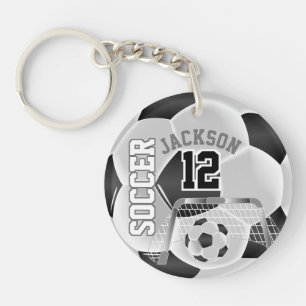 Svartvit ⚽ Boll idrottskedja