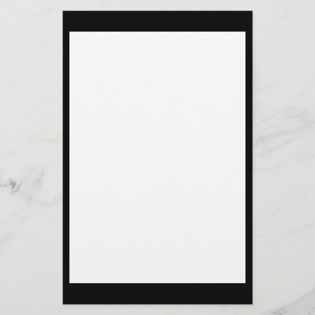 Svartvit brevpapper (Framsida)
