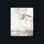 Svartvit & Bronze Canvastryck<br><div class="desc">Black White och Bronze I av Jennifer Goldberger. Har en grungy stil-design med en balk-,  grått- och brunt färg-plan.</div>