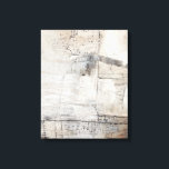 Svartvit & Bronze Canvastryck<br><div class="desc">Black White och Bronze I av Jennifer Goldberger. Har en grungy stil-design med en balk-,  grått- och brunt färg-plan.</div>