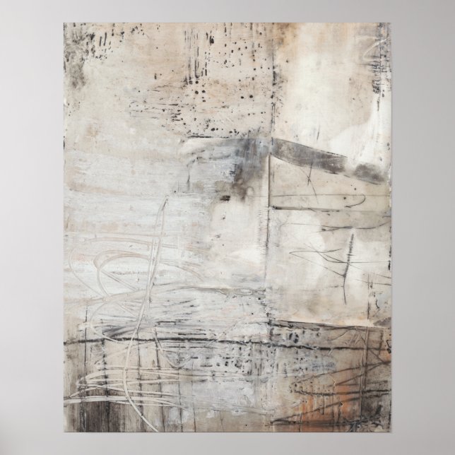 Svartvit & Bronze Poster (Framsidan)