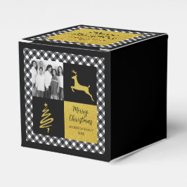 Svartvit Buffalo Play Guld Helgdag Photo Presentaskar