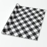 Svartvit buffelpapp presentpapper<br><div class="desc">Rustic buffalo la papprare i svartvitt.Perfekt för vinterpresenter.</div>