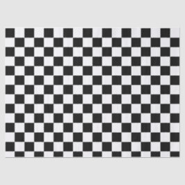Svartvit checkpapper 