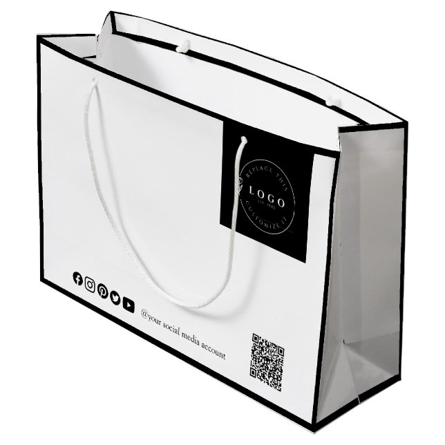 Svartvit chic (Baksidan Vinklad)