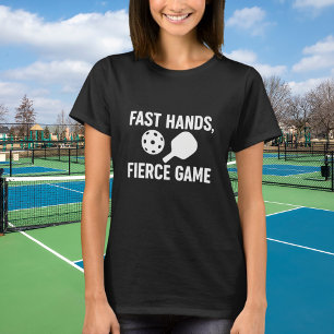 Svartvit citat av ickleball t shirt