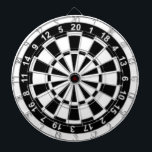 Svartvit Darttavla<br><div class="desc">Svartvit konst</div>
