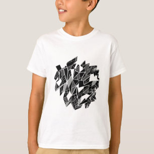 Svartvit design tee