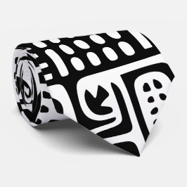 Svartvit doft av 7 slips