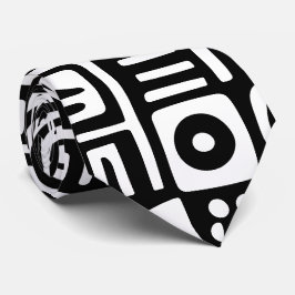 Svartvit doft av 7 slips