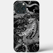 Svartvit dragon