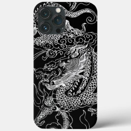 Svartvit dragon