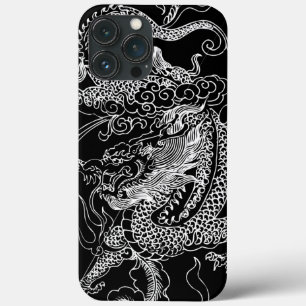 Svartvit dragon