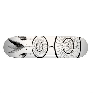 SVARTVIT DRÖM- STOPPARE SKATEBOARD BRÄDA 19,5 CM