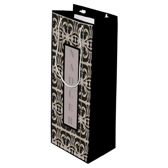 Svartvit elegant (Framsidan Vinklad)