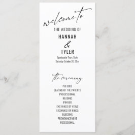 Svartvit elegant av enkel Contemporary Program