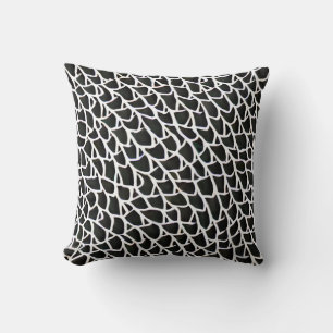 Svartvit Elegant Cushion Kudde