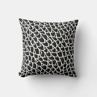 Svartvit Elegant Cushion Kudde