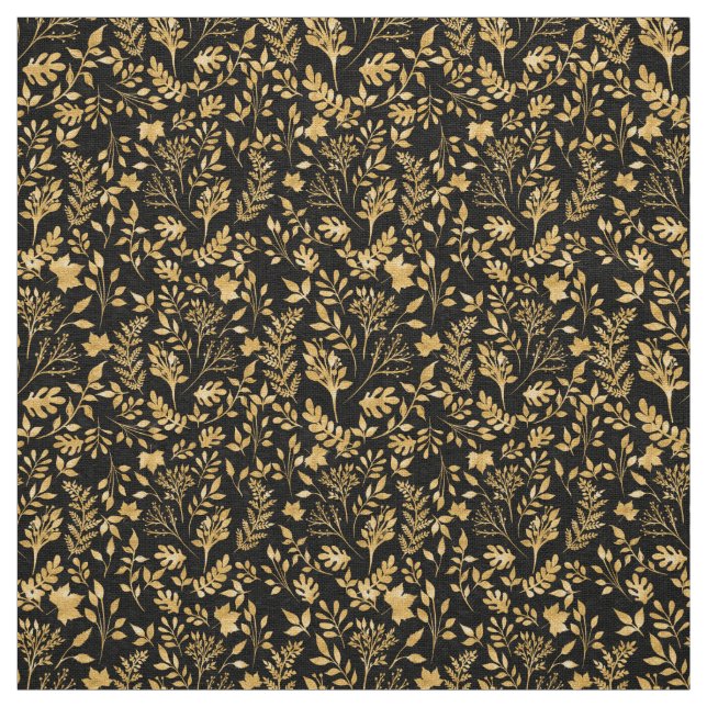 Svartvit elegant Glitter Tyg (Prov)