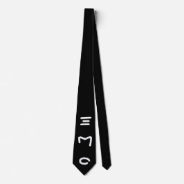 Svartvit - Emo - Neck Tie Slips