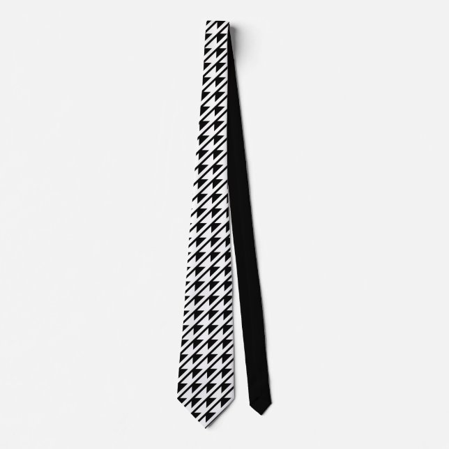 Svartvit - Emo - Neck Tie Slips (Framsida)
