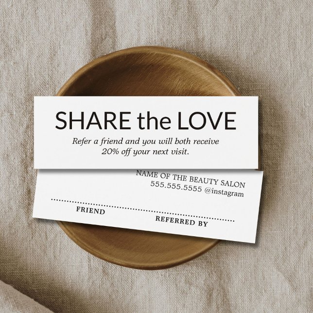 Svartvit enkel minimalistisk Elegant Litet Visitkort (Skapare uppladdad)