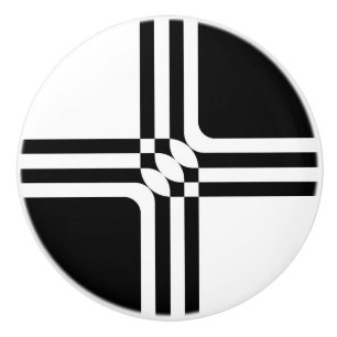 Svartvit fantasi knopp