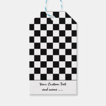 Svartvit färg fyrkant/mönster